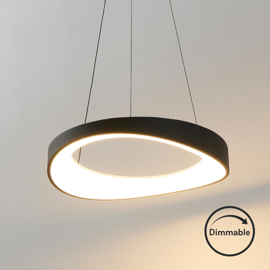 Suspension LED blanche épurée - LINISIA