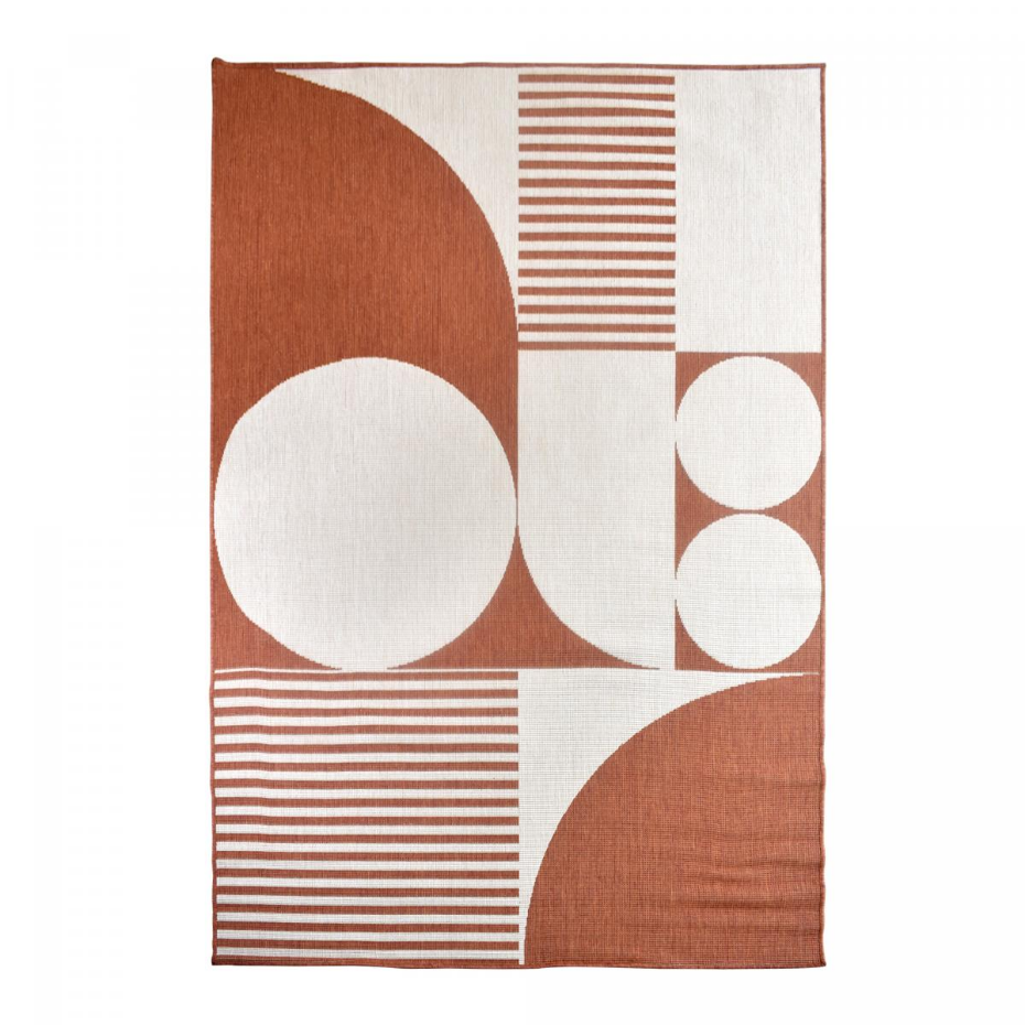 Tapis extérieur, kilim reversible LYN2 BF REVERSIBLE