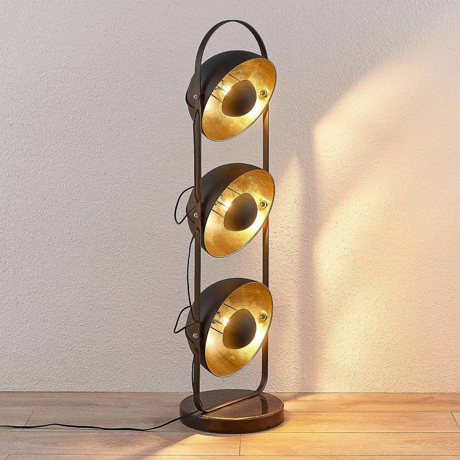 Lampadaire en métal moderne, Muriel