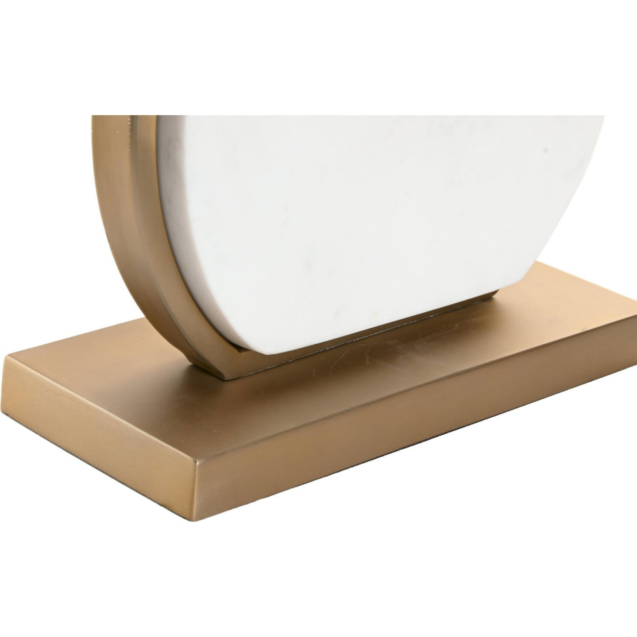 Lampe à poser en acier et marbre  rectangulaire Item Home India Lamps 1c25