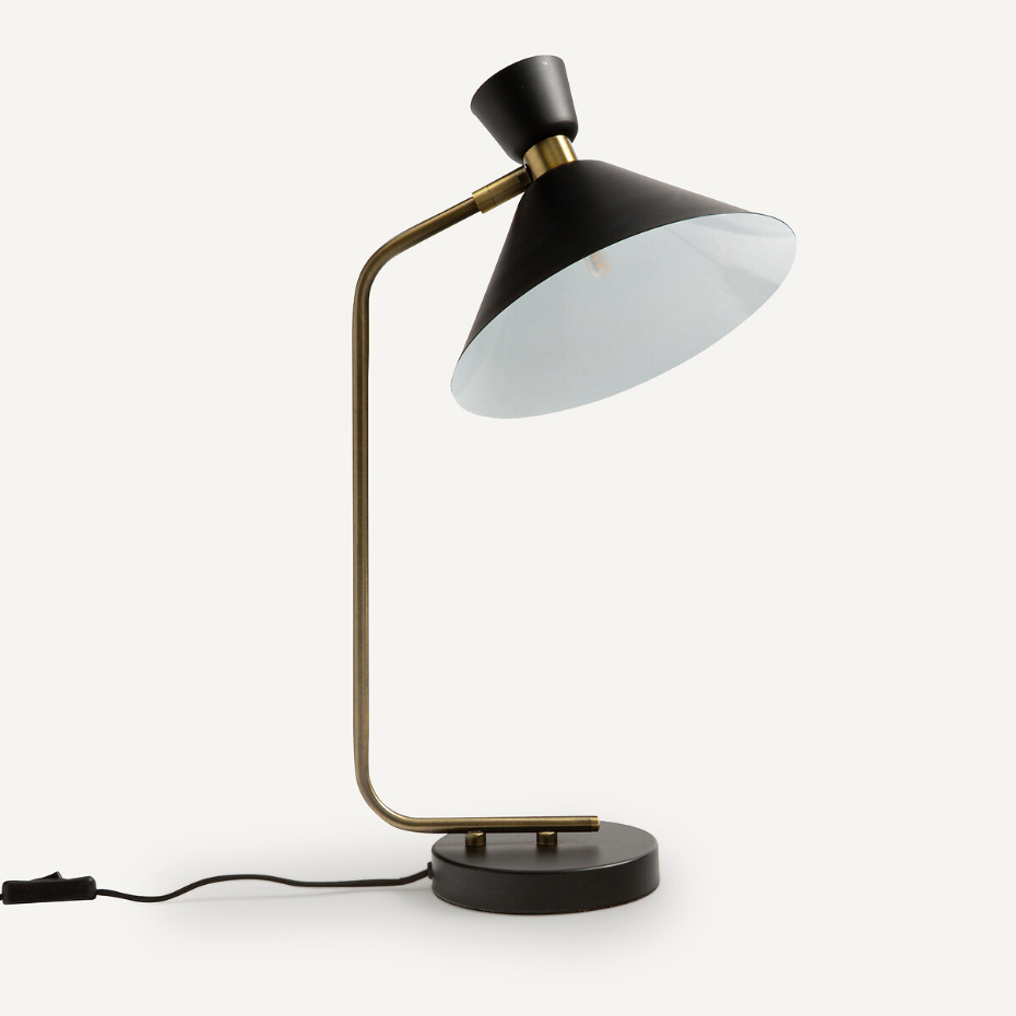 Lampe laiton vieilli Zoticus