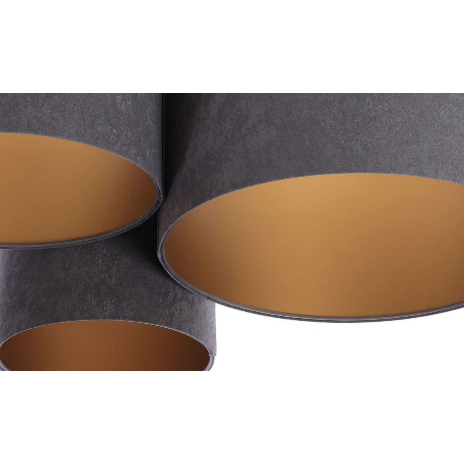 Plafonnier en tissu Trio