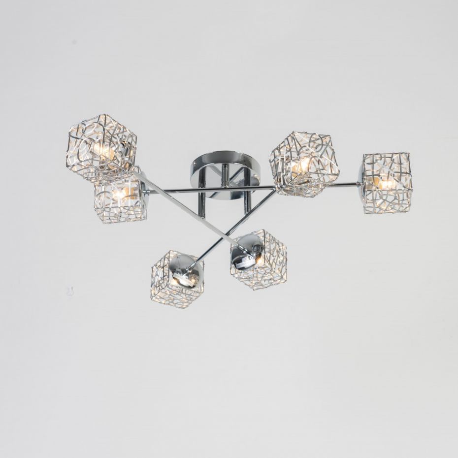 Plafonnier design 6 branches - APHYSE