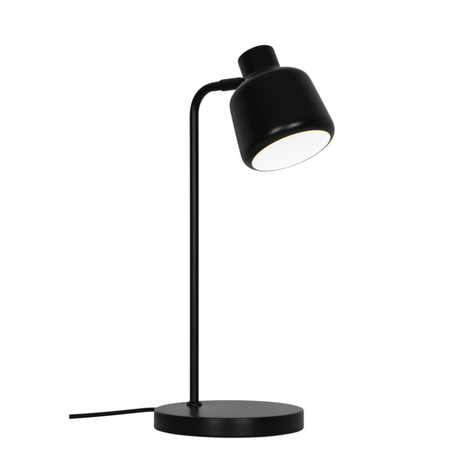 Lampe à poser Louella  Métal Noir ,  H. 47 - IP20 - E14 /  Nordlux Intérieur