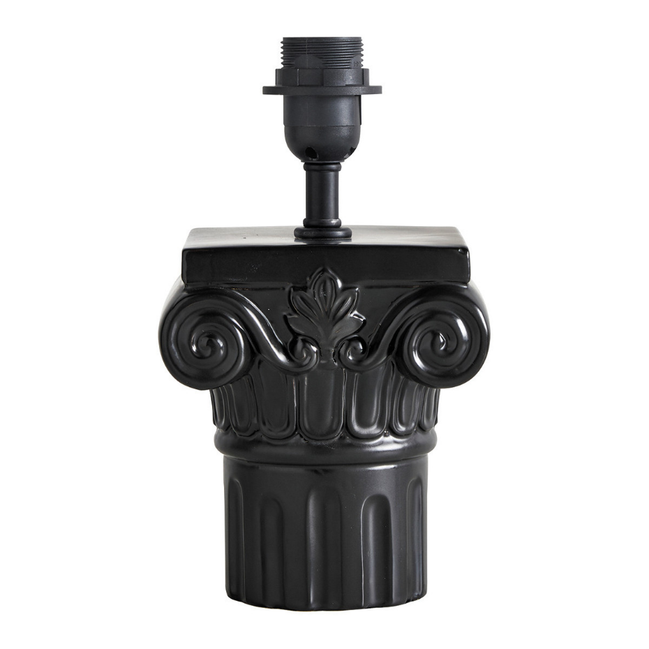 Pied de lampe en céramique