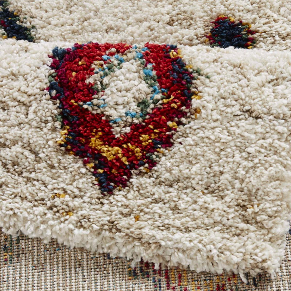 Tapis berbère, motif shaggy authentique, BERBERO confort