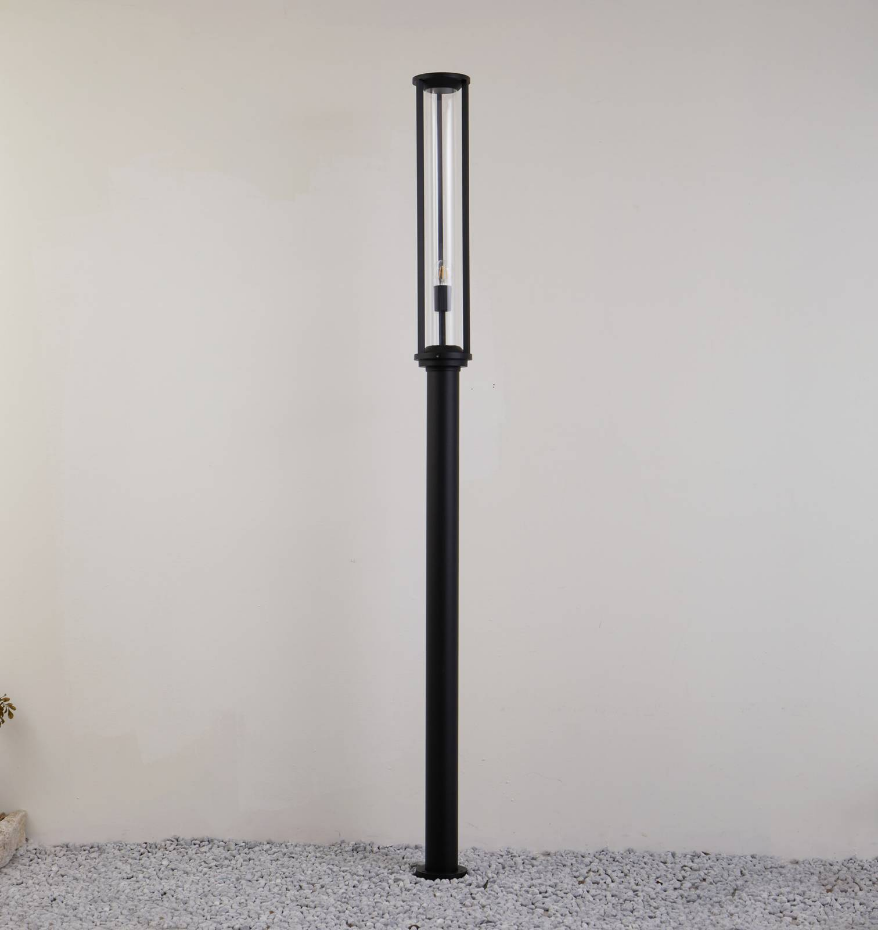 Lampadaire extérieur en aluminium moderne