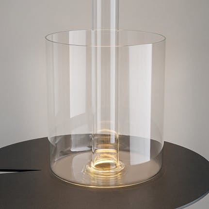 Lampe d'appoint sans fil avec vase ALMA