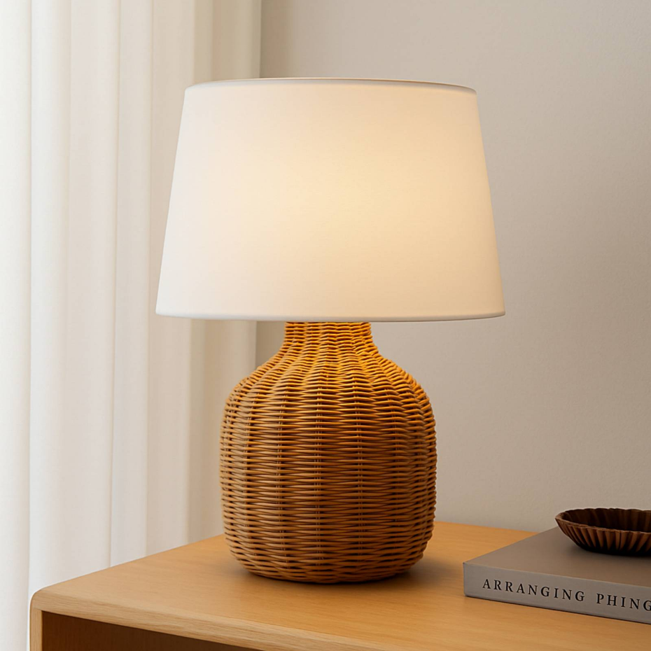 Lampe à poser en bois scandinave, Lirenda