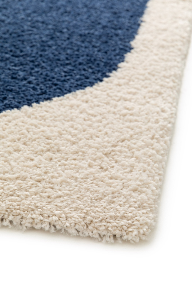 Tapis à poils longs design tons chauds GATSBY
