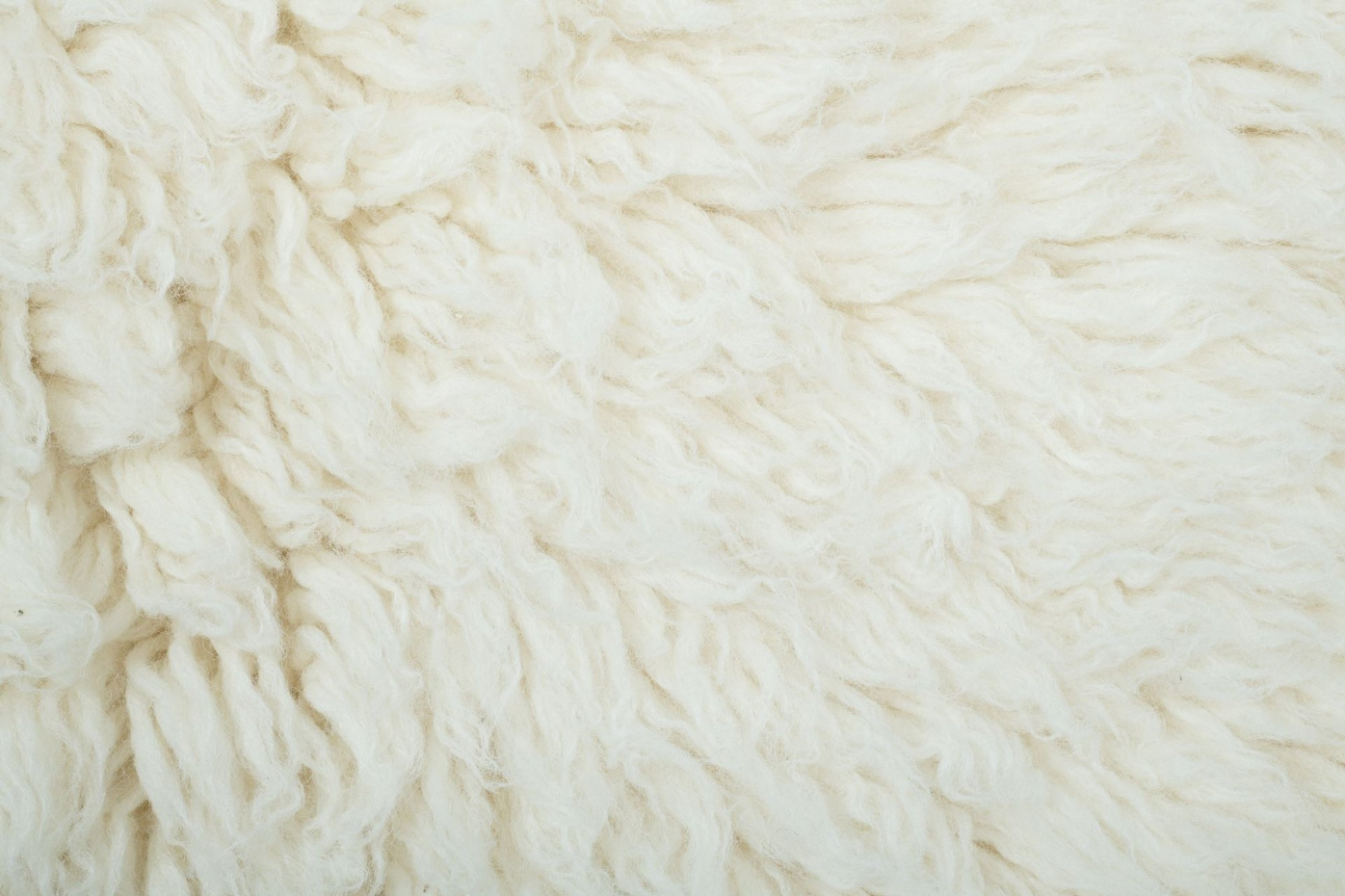 Tapis grec flokati original en laine tissé main épaisse - Flokos 2450