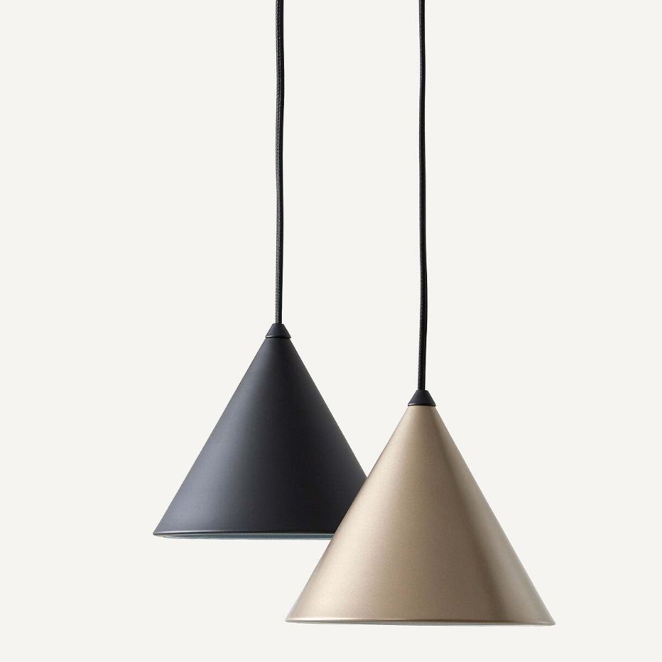 Suspension cône diamètre 19 cm, Moke