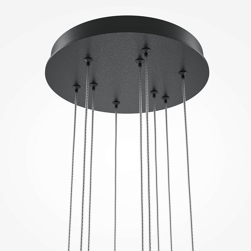 Lustre 9 lampes LED en cascade SALEM