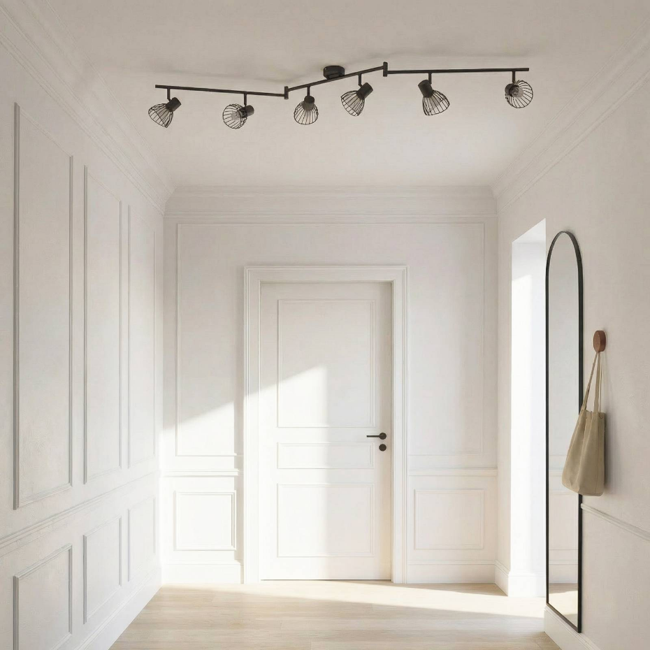 Plafonnier en métal moderne, Piena