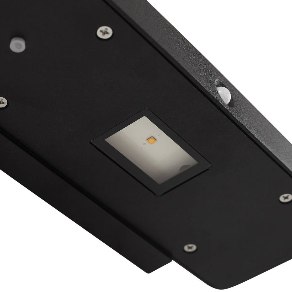 Lampe solaire extérieure en aluminiumLED