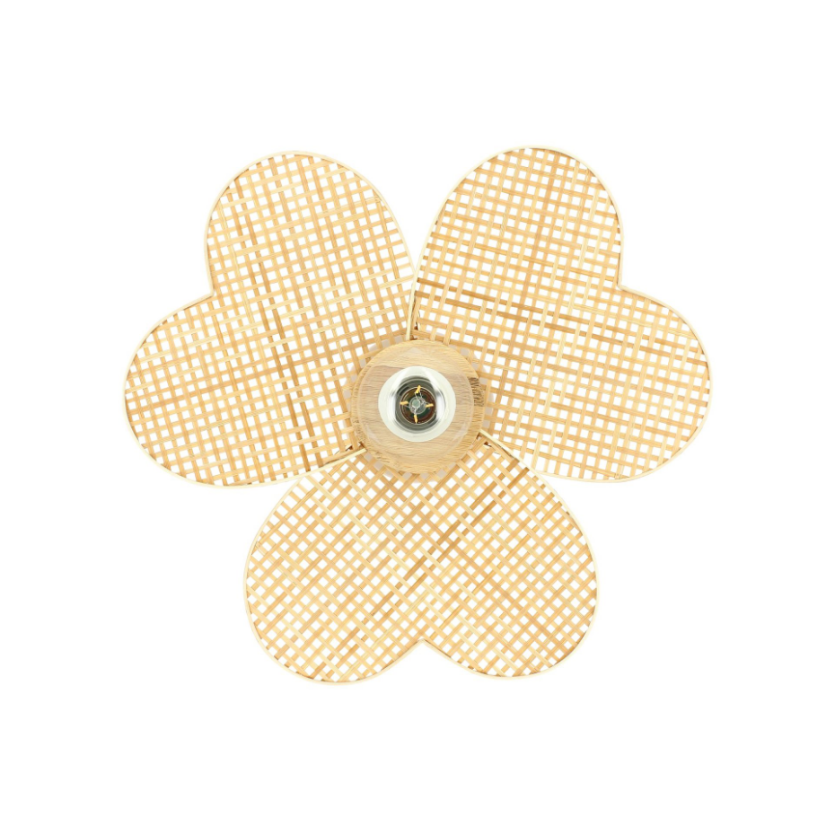 Applique murale en bambou, PETALI