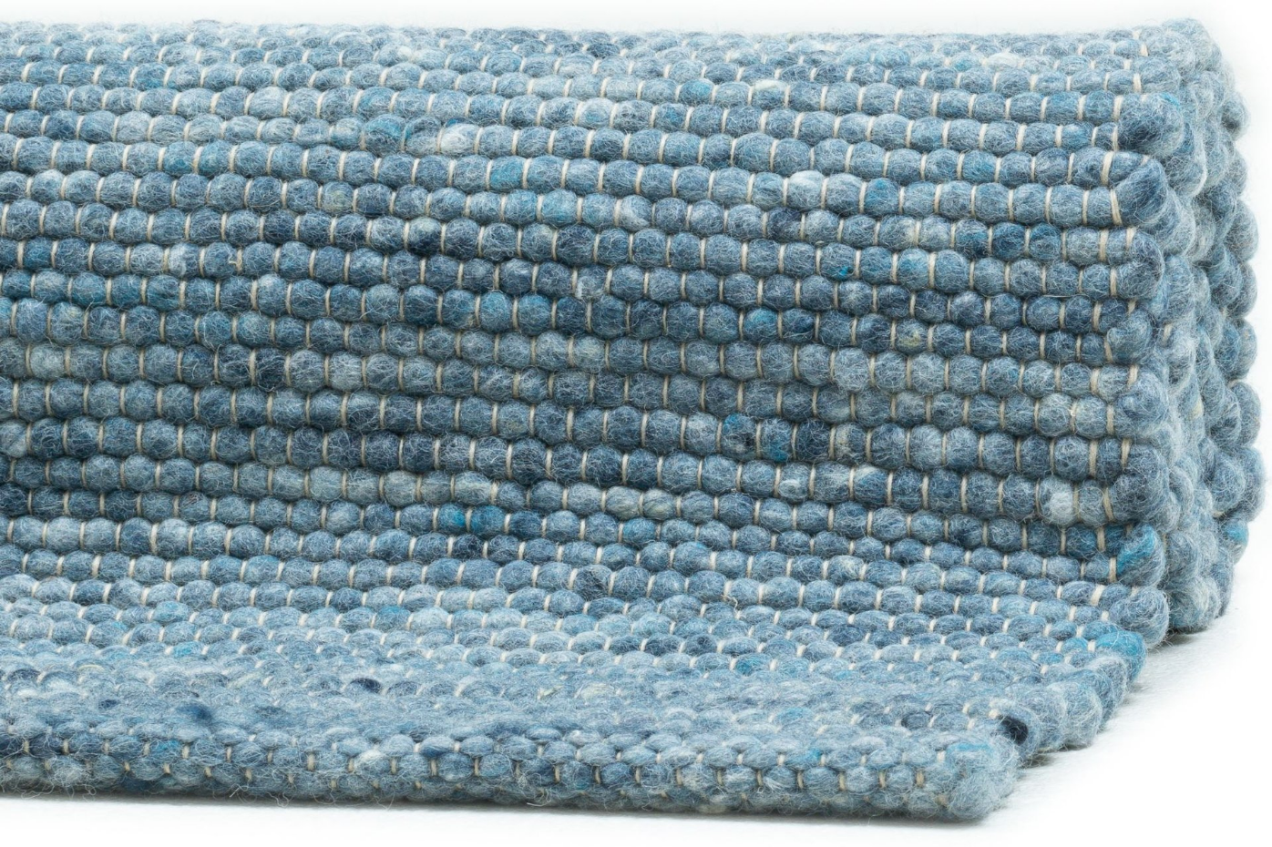 Tapis réversible en laine foulée tissé à la main aux couleurs vives - Alpen