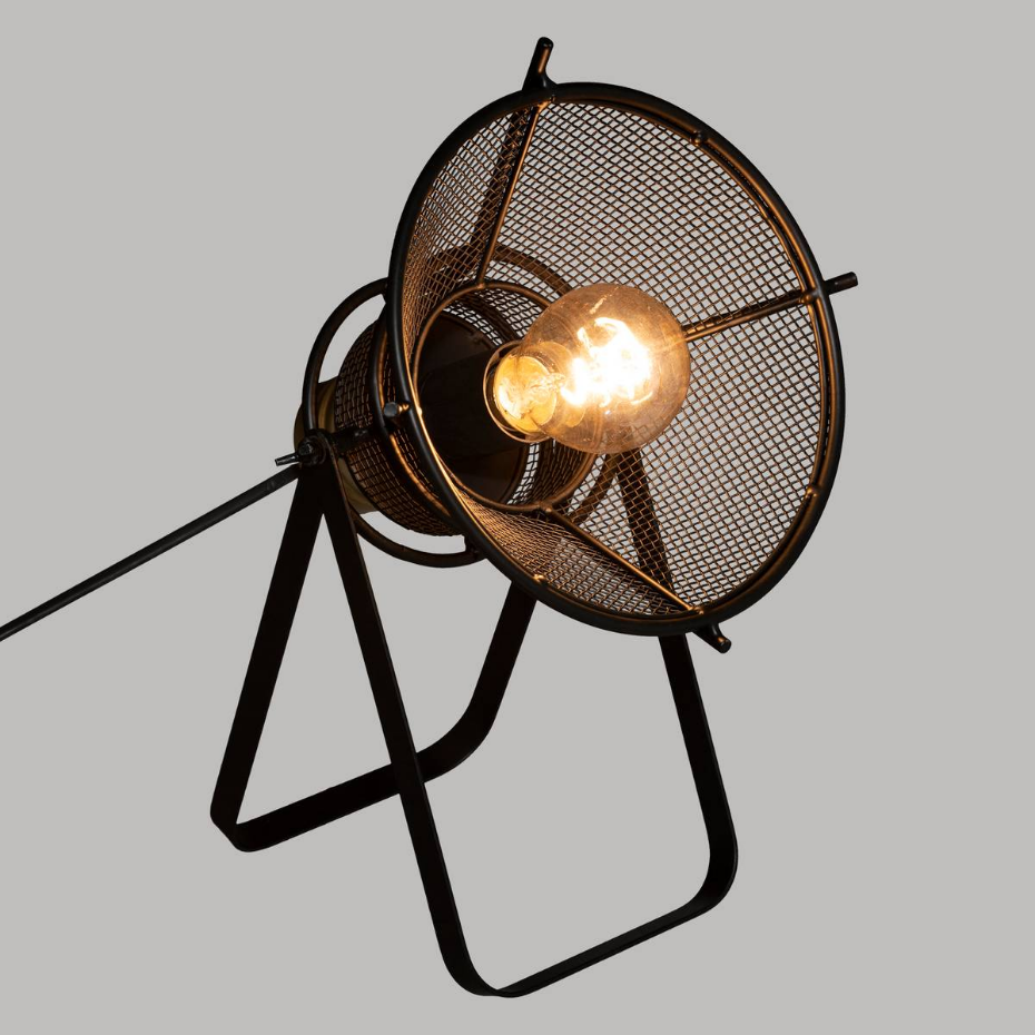 Lampe projecteur maille métal vintage RODO