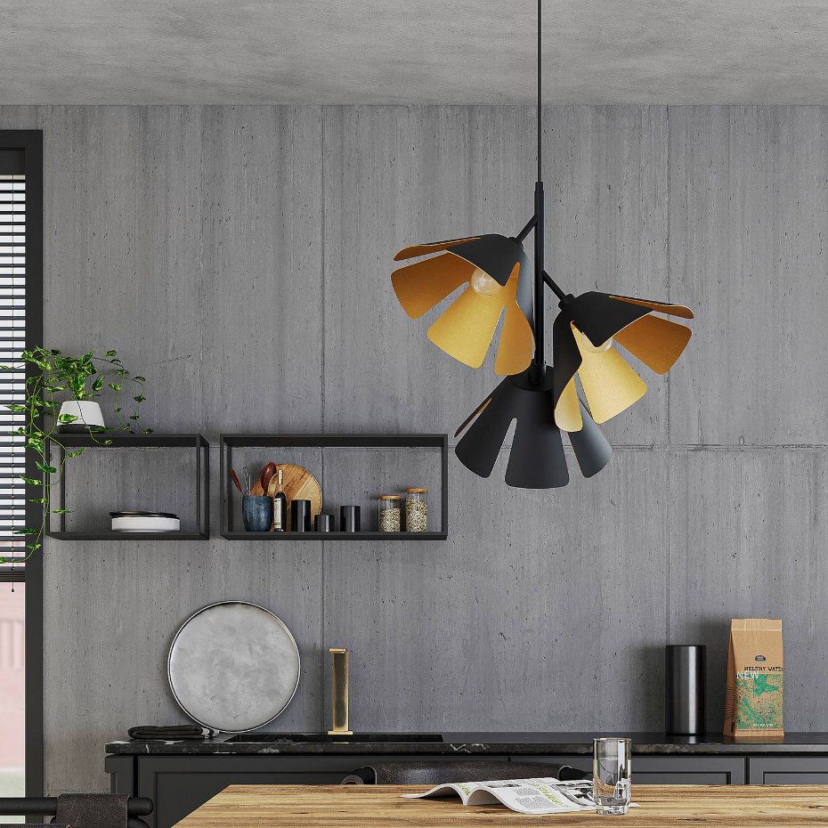 Suspension en aluminium design, Jemmily