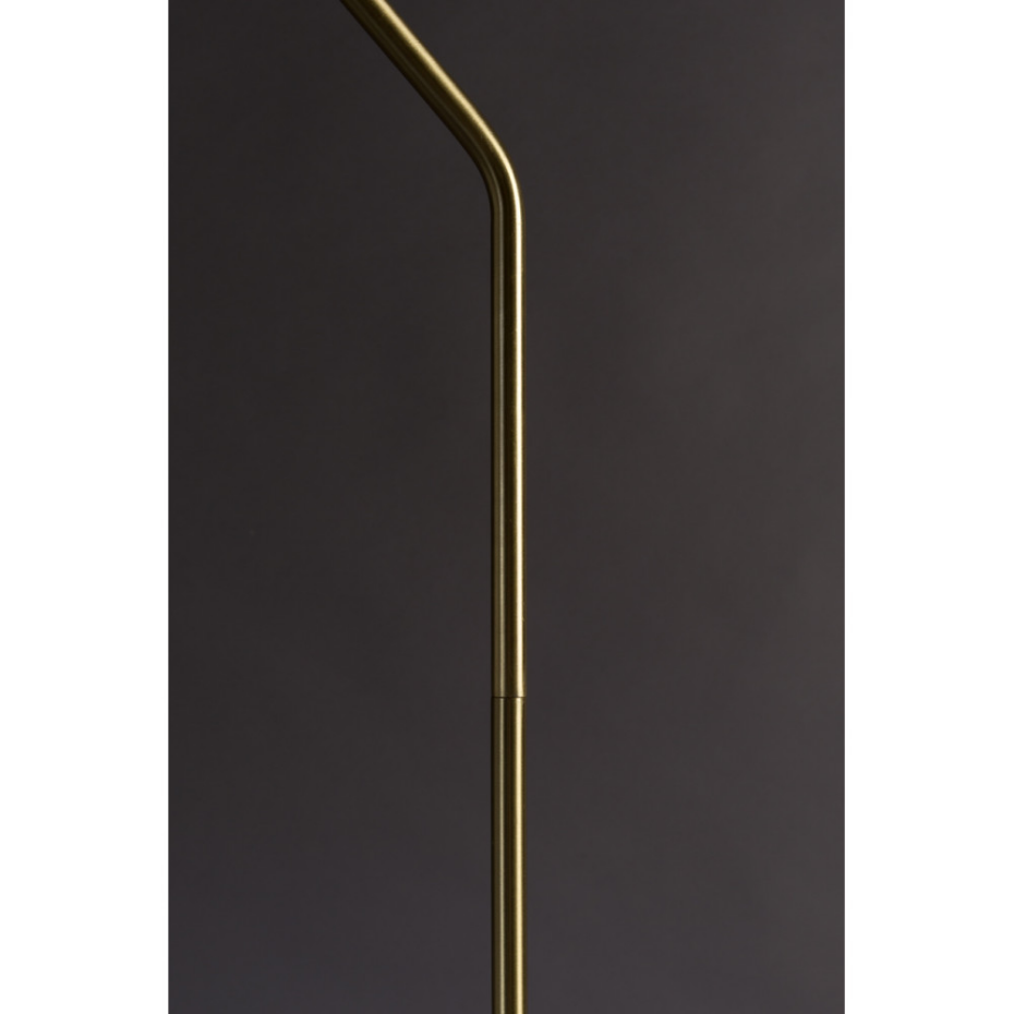 Lampadaire design métal finitions dorées- ECLIPSE