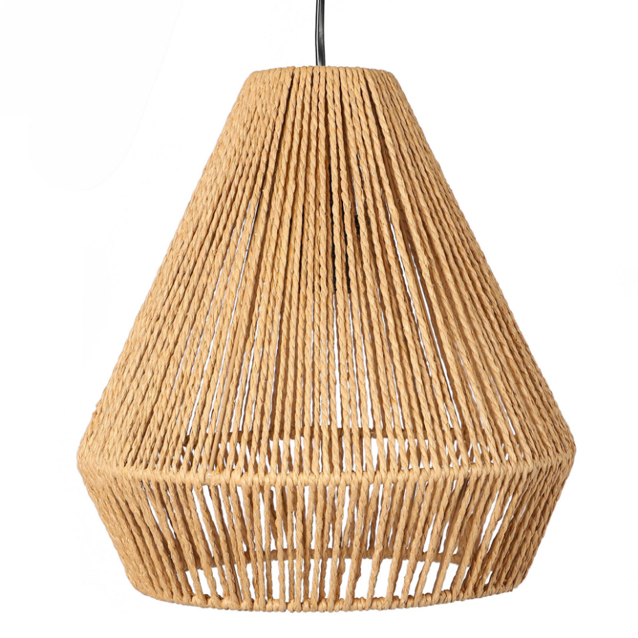 Suspension en corde 30x30x33cm