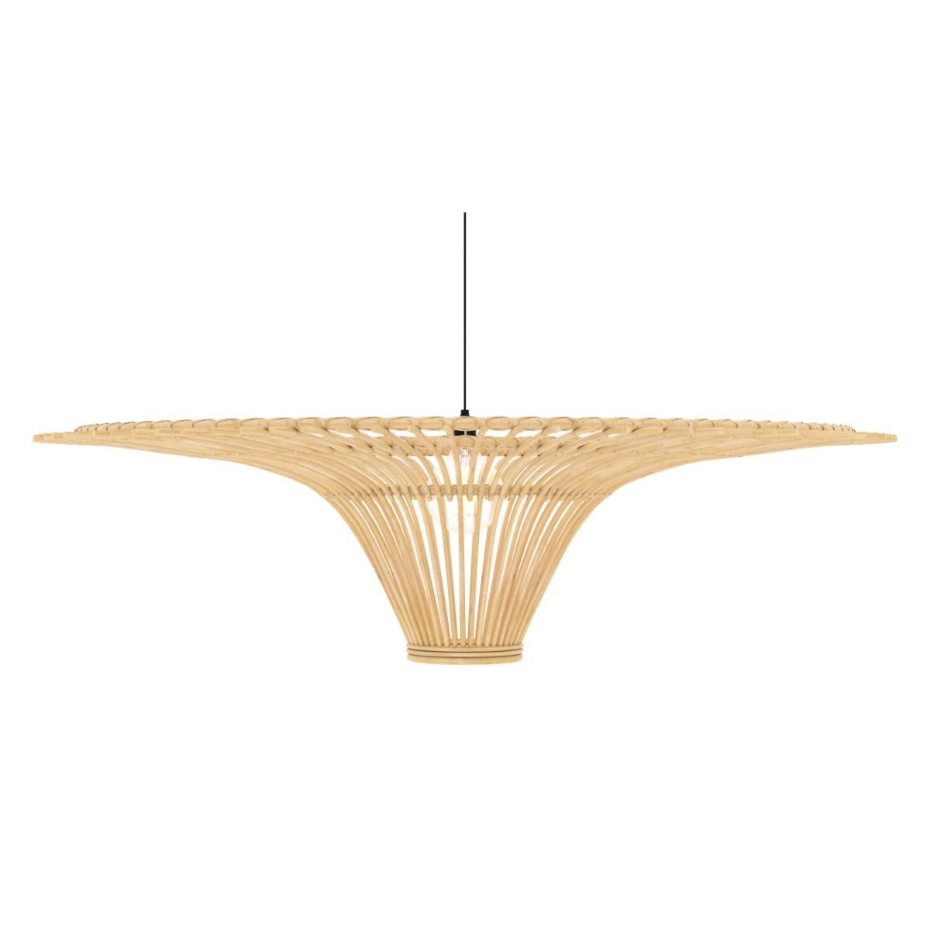 Abat-jour D120,5 cm en rotin - OLGA