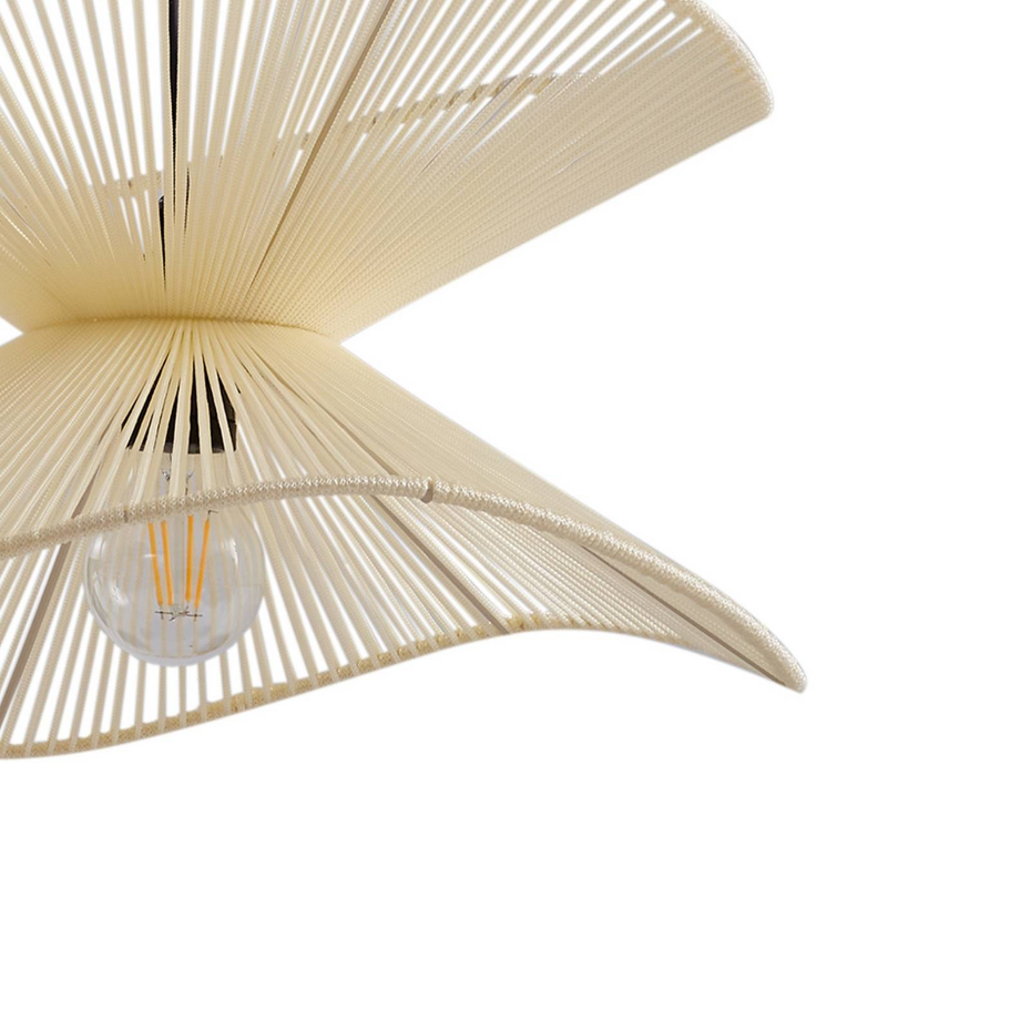 Luminaire extérieur en textile moderne