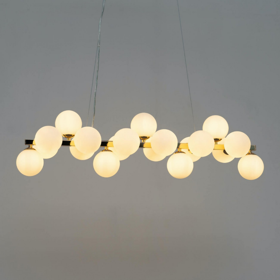 Sublime suspension en métal et verre - AMBROSIA