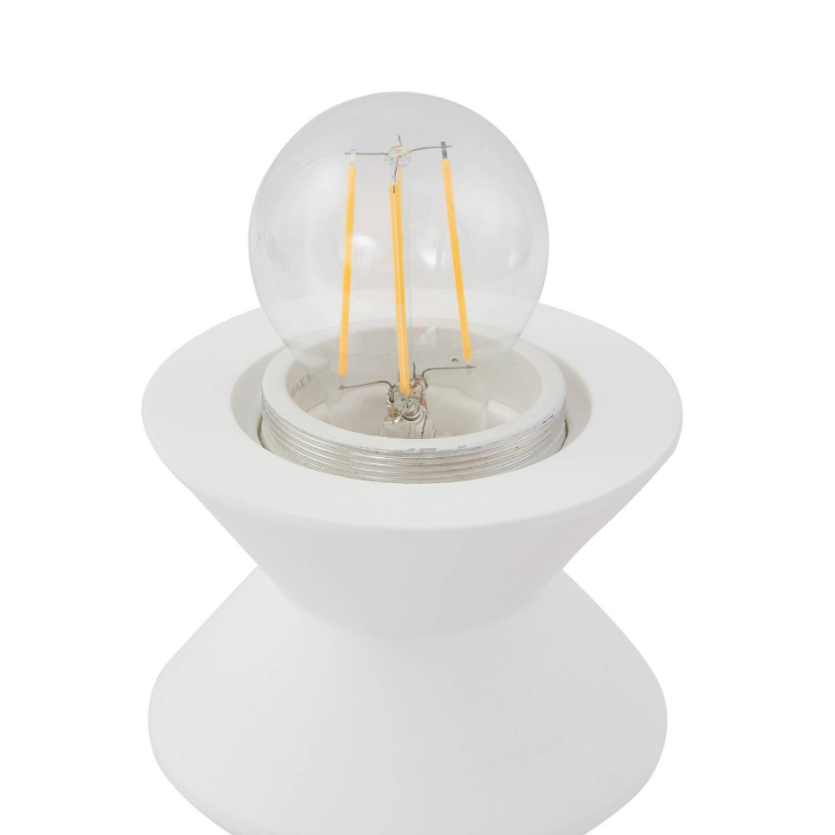 Lampe à poser en plâtre moderne, Nielson