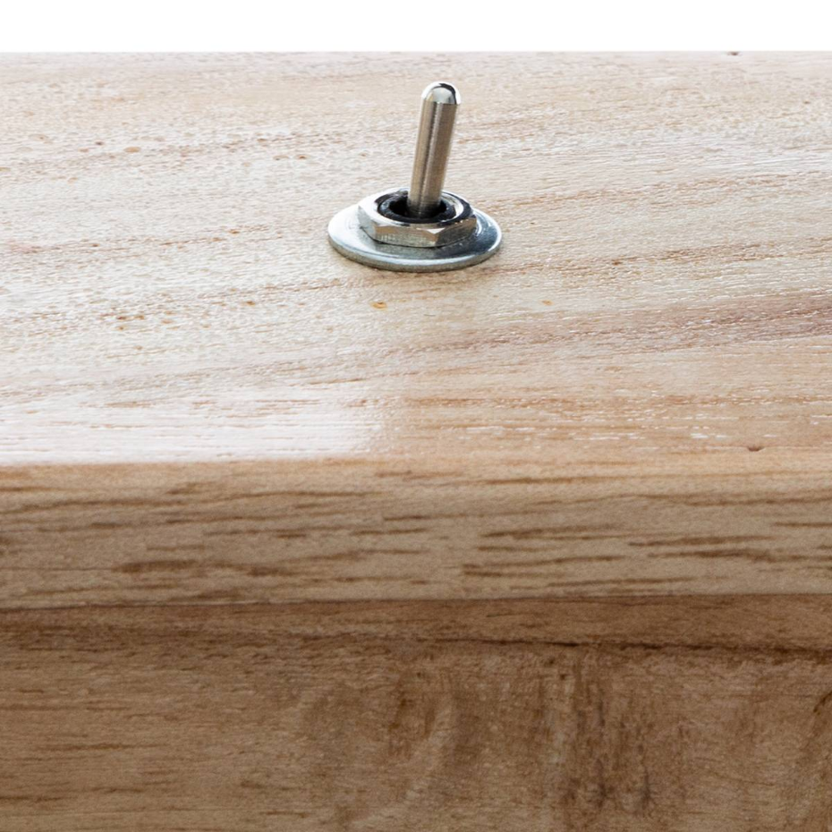 Lampe à poser bois de paulownia TIBU