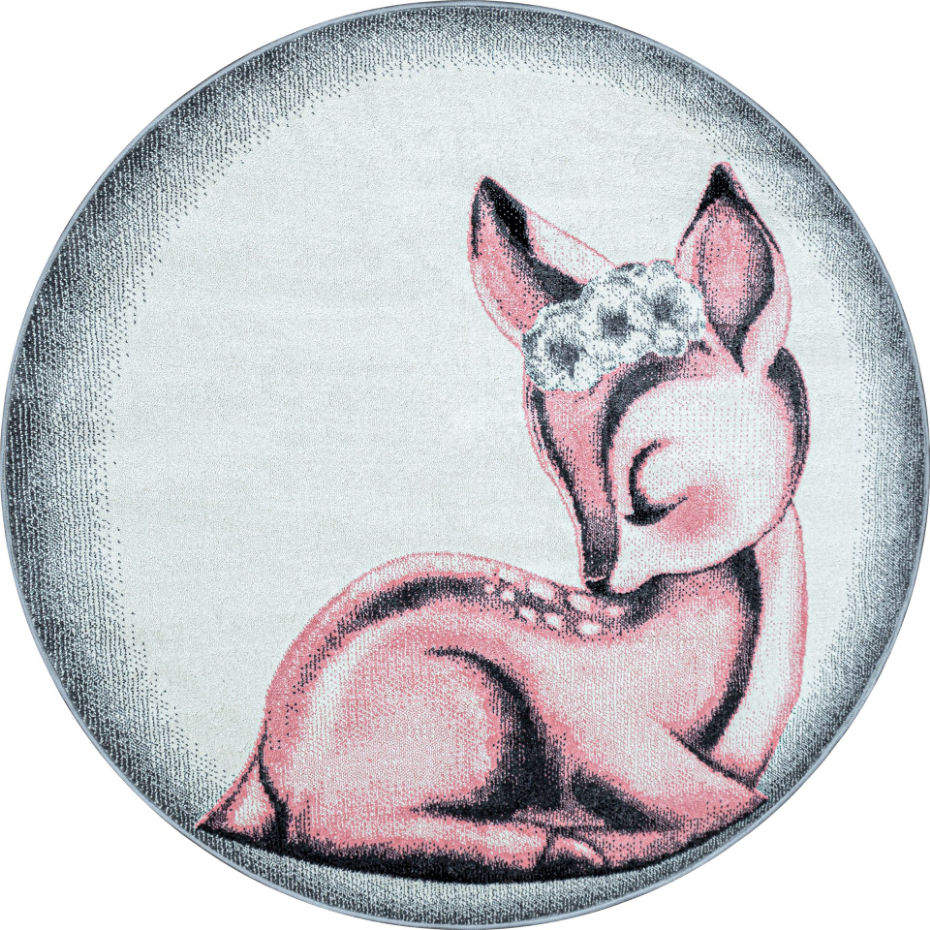 Tapis enfant motif renard BAMBI