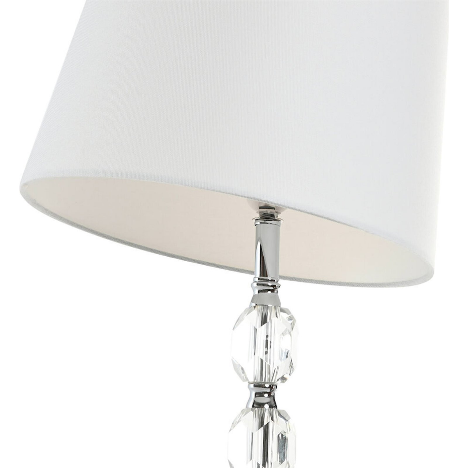 Lampadaire en métal et verre rond Moderno