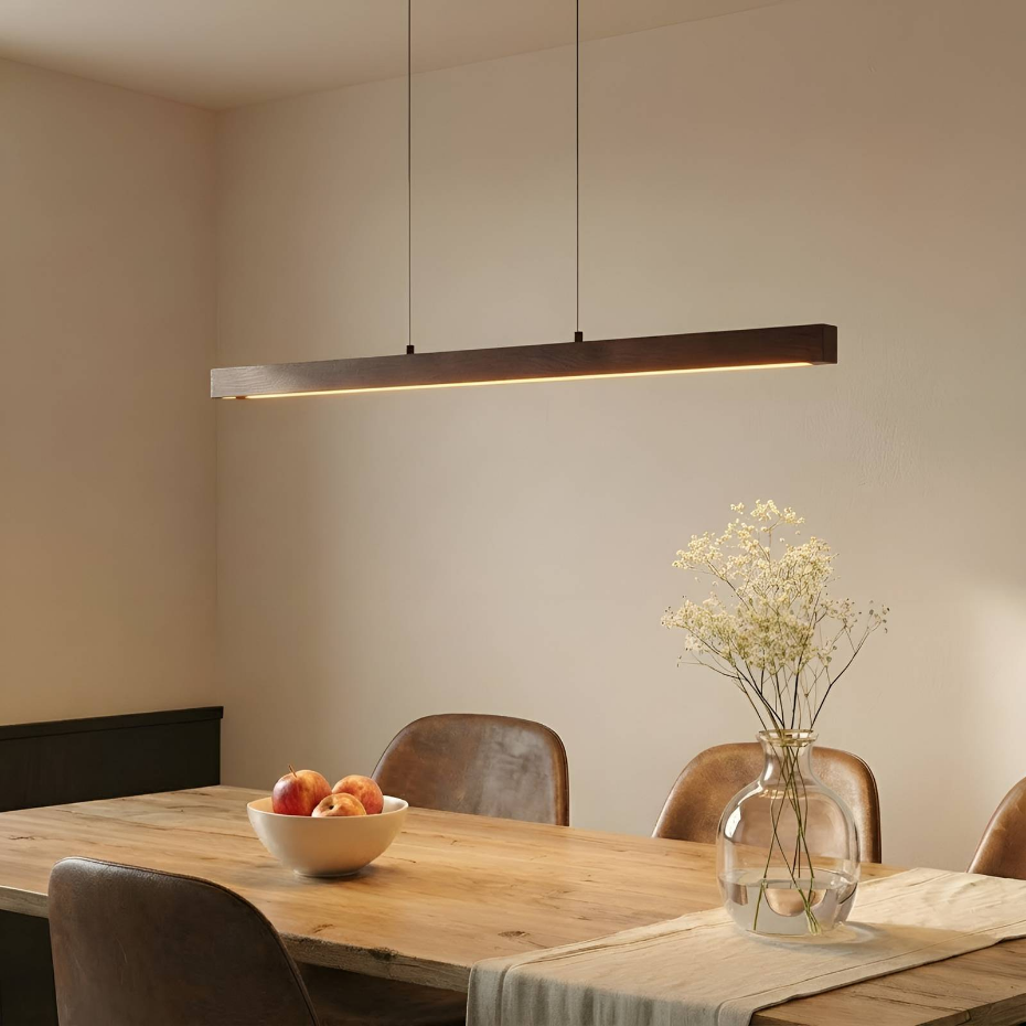 Suspension en bois traditionnelLED, Nihalo