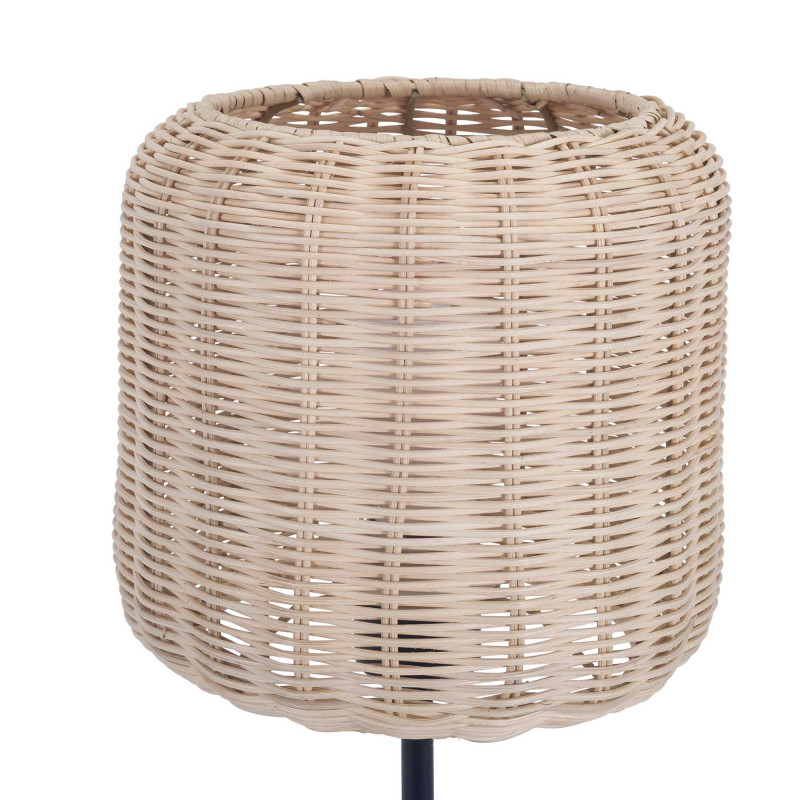 Lampe design en rotin bohème, CORTIC