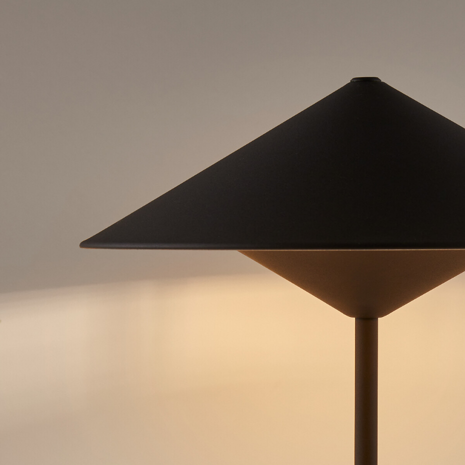 Lampe à poser en métal fer H42 cm, Coney