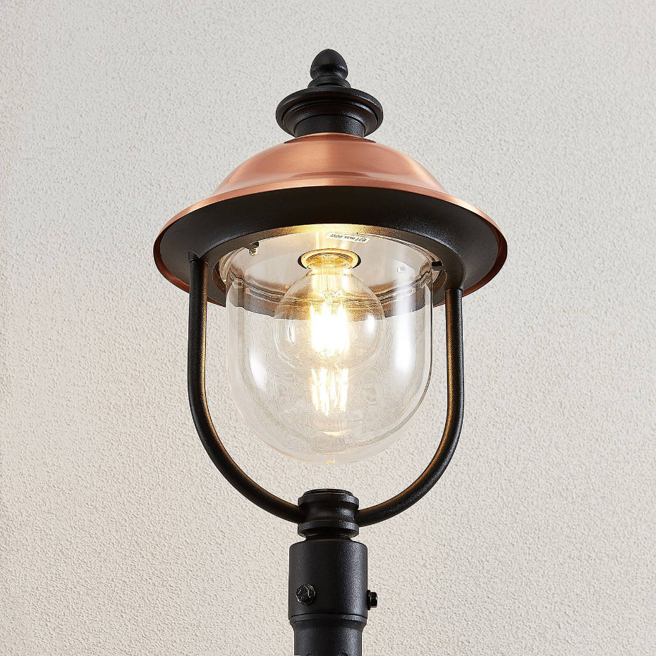 Lampadaire extérieur en aluminium vintage