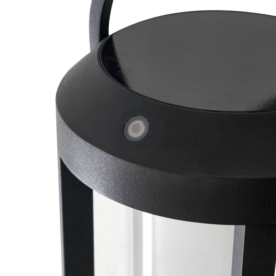 Lampe solaire extérieure en aluminiumLED