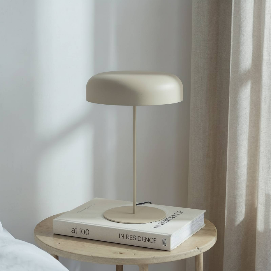 Lampe à poser en métal moderne, Edion