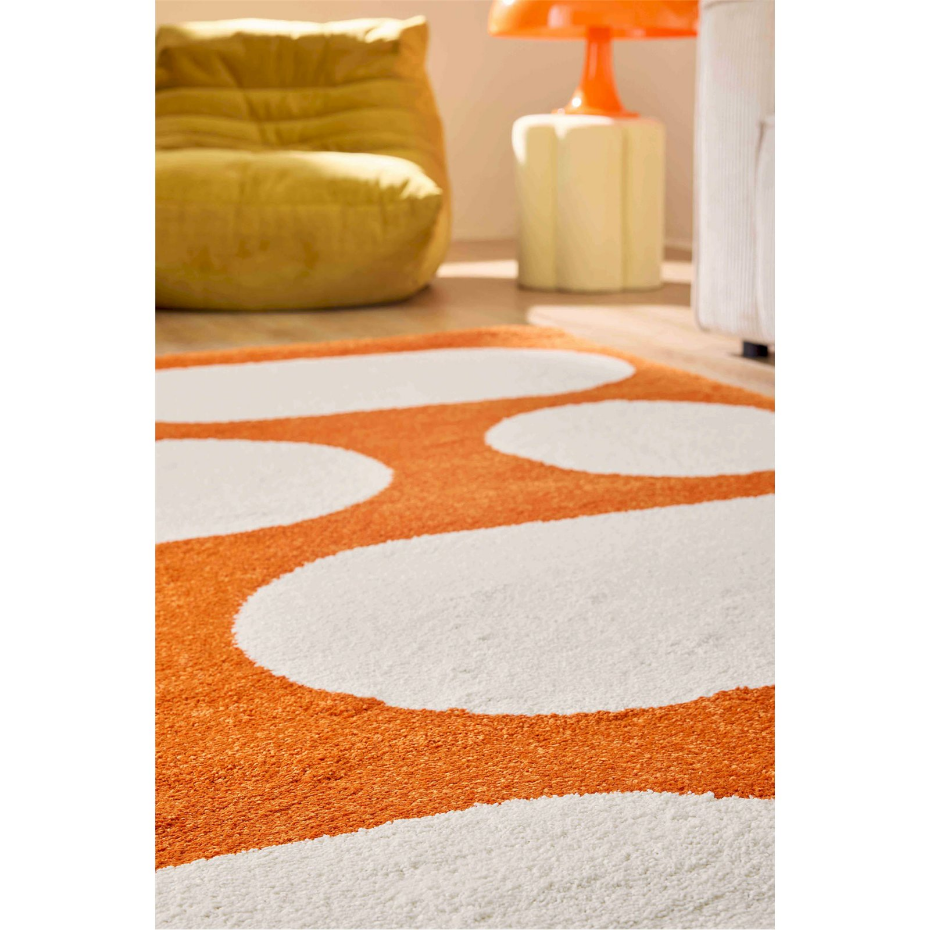 Tapis rectangulaire en polypropylène GROOVY