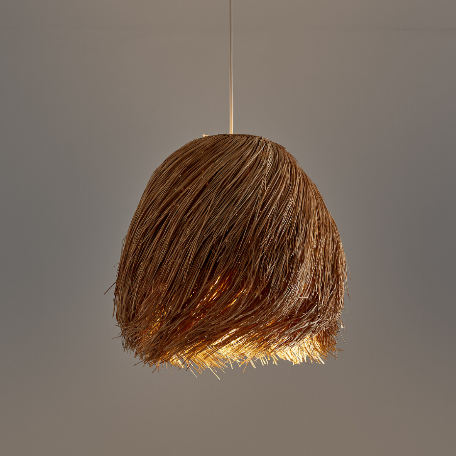 Suspension en fibres de panama Ø30 cm, Samaï