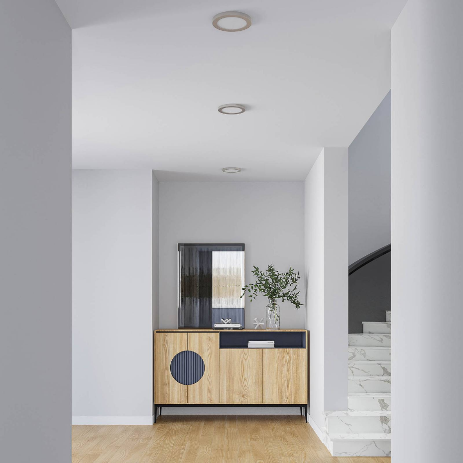 Plafonnier en aluminium moderneLED, Aureka