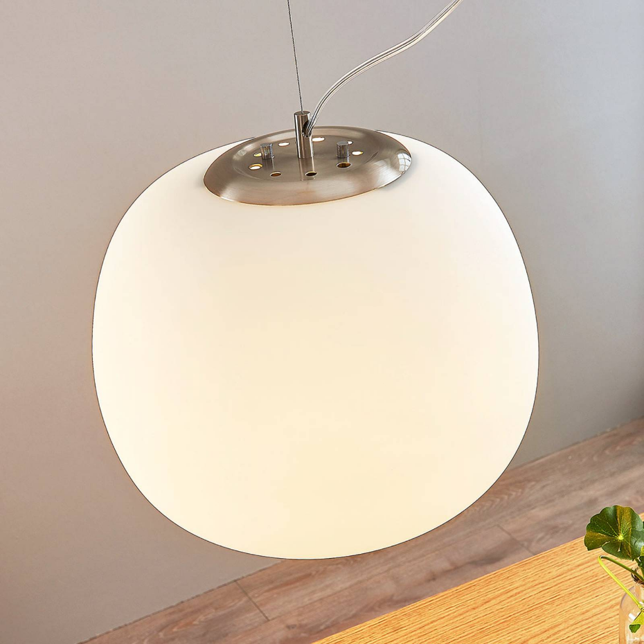 Suspension en verre moderne