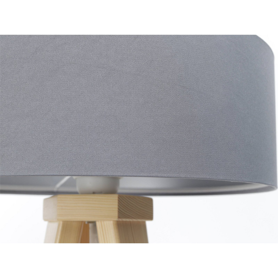 Lampe à poser ronde en PVC Duo ellegant