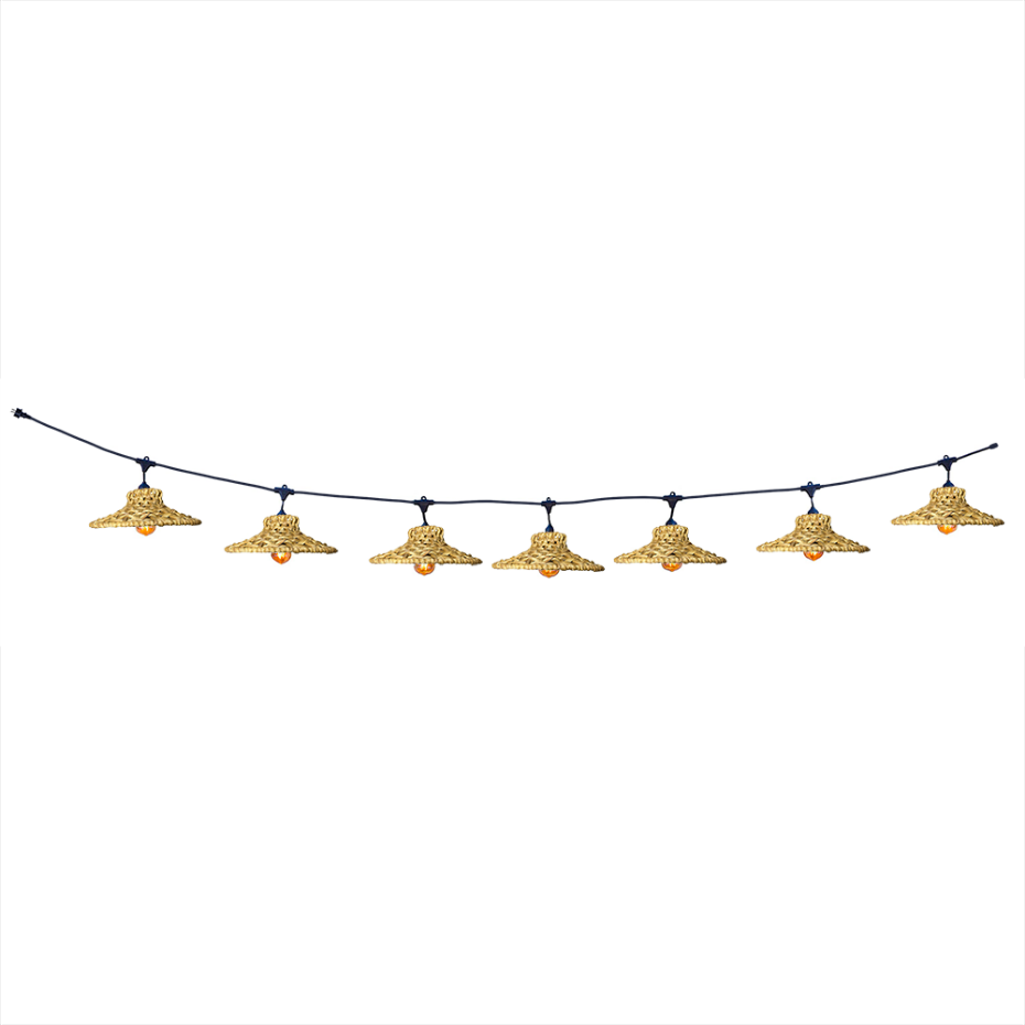 Guirlande connectable MOOREA 7 ampoules E27 6M