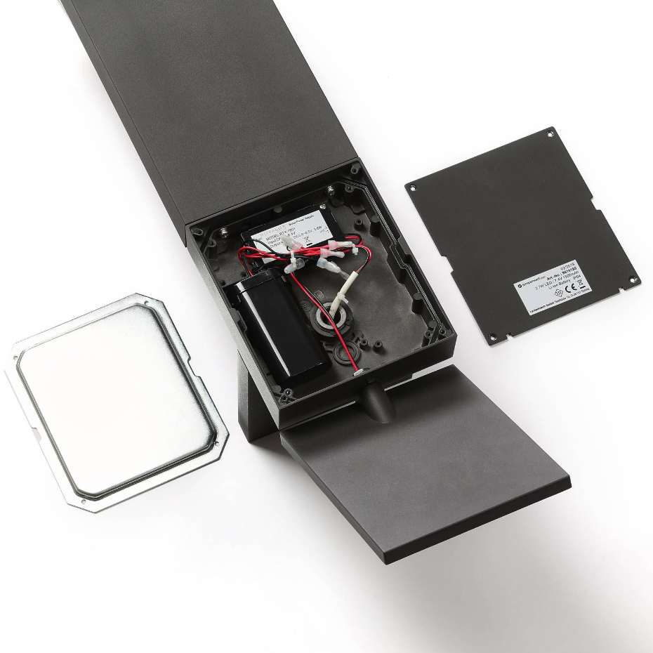 Lampe solaire en aluminium moderneLED