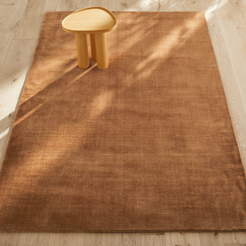 Tapis laine et cachemire, noué main, Rajah
