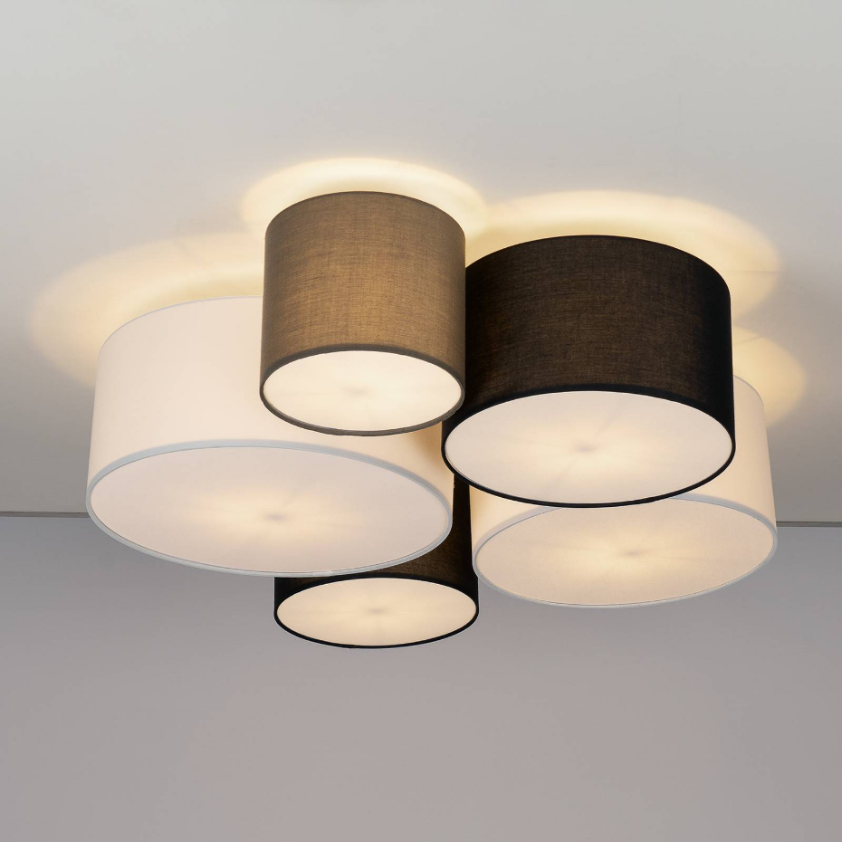 Plafonnier en textile scandinave, Lettie