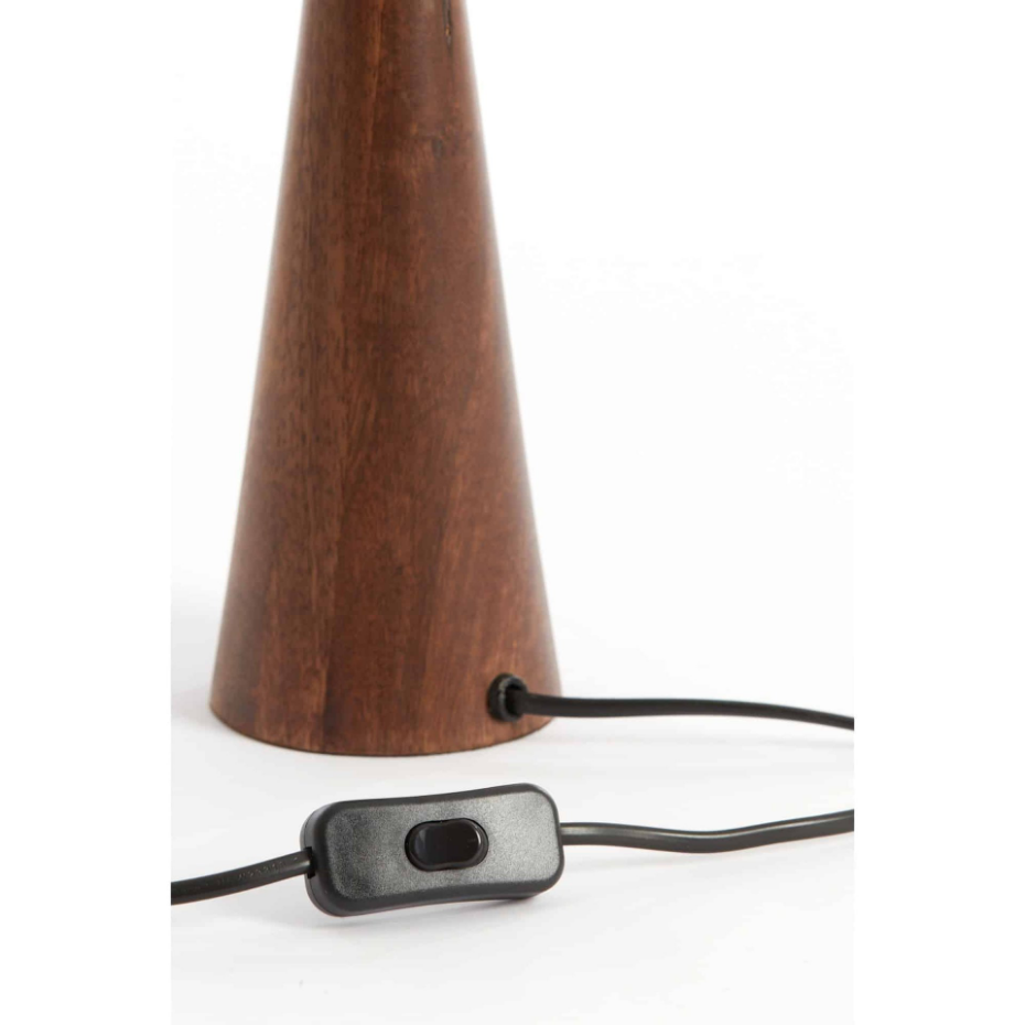 Pied De Lampe - Festina - H33 Cm - Marron