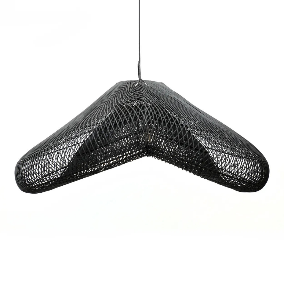 Suspension en rotin CLOUD