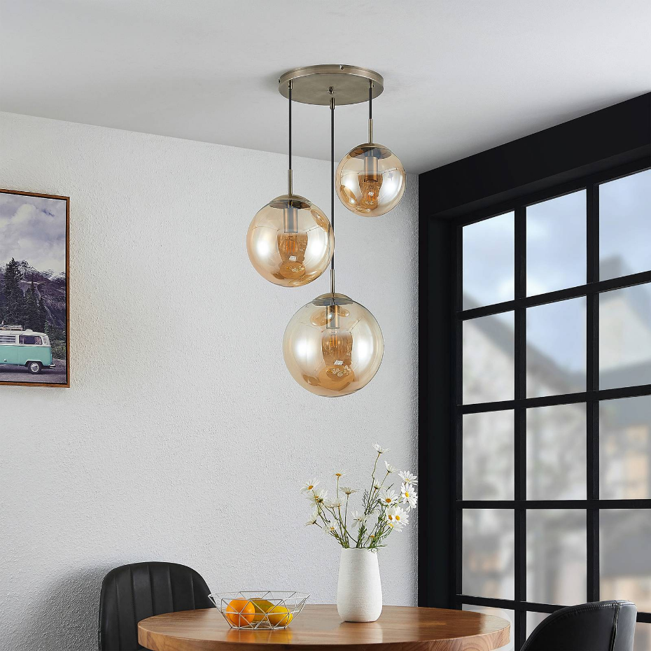 Suspension en verre moderne, Teeja